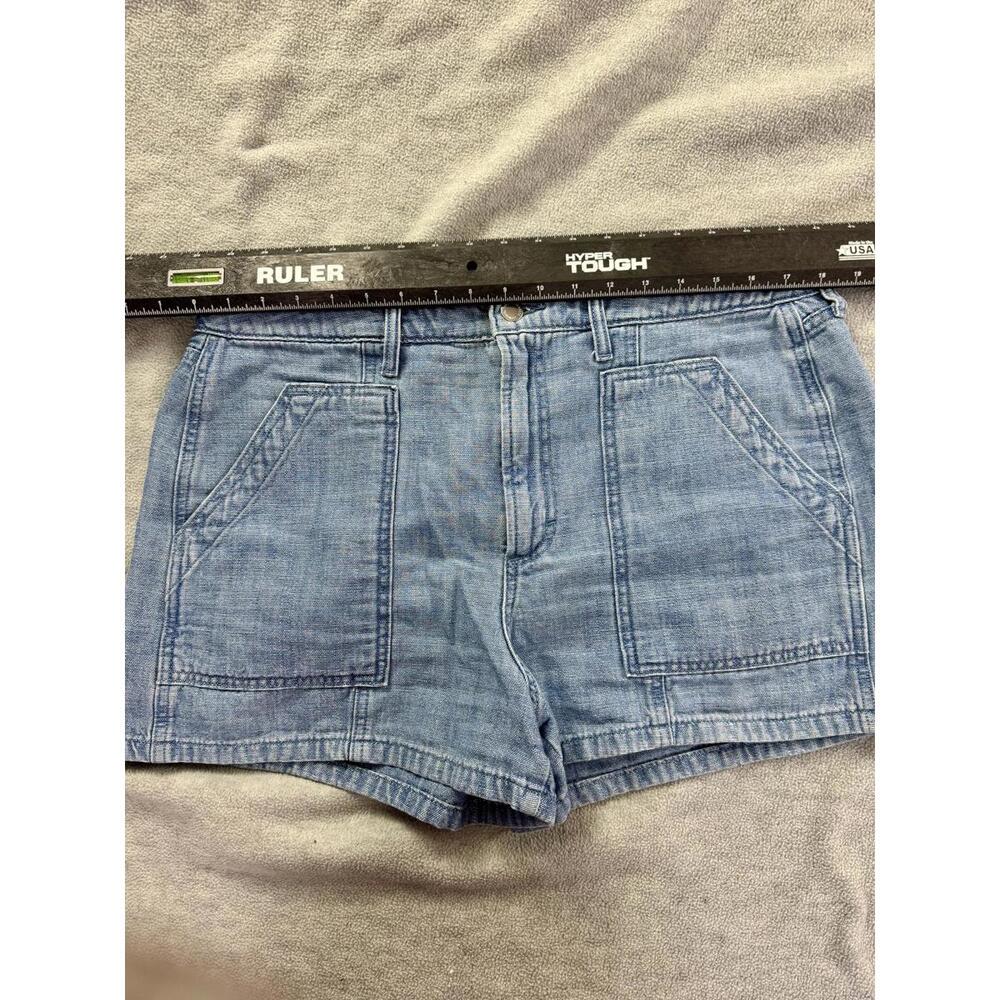 universal thread denim shorts y2k low rise carpenter utility light wash - Picture 4 of 8